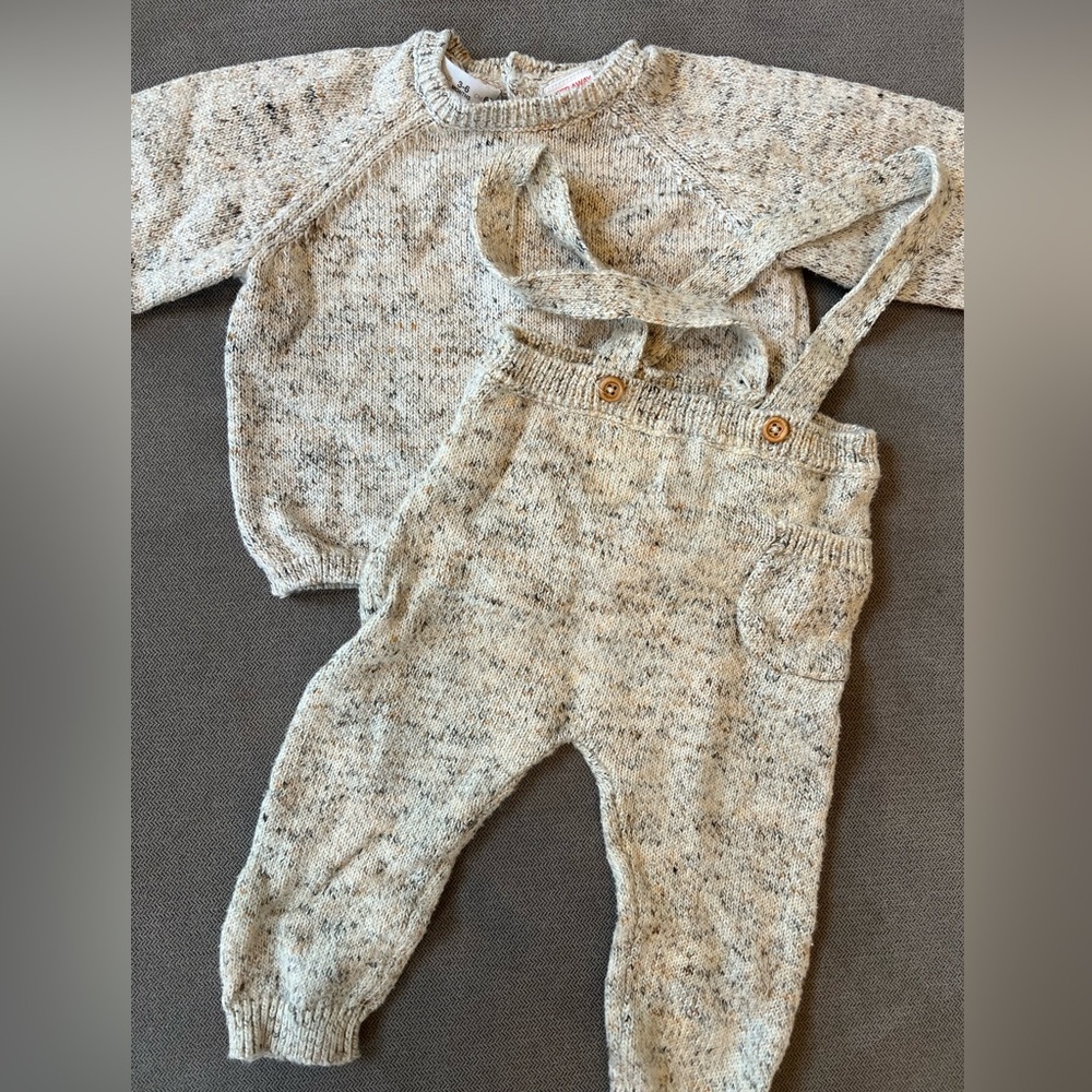 Zara Baby Knit Sweater Set